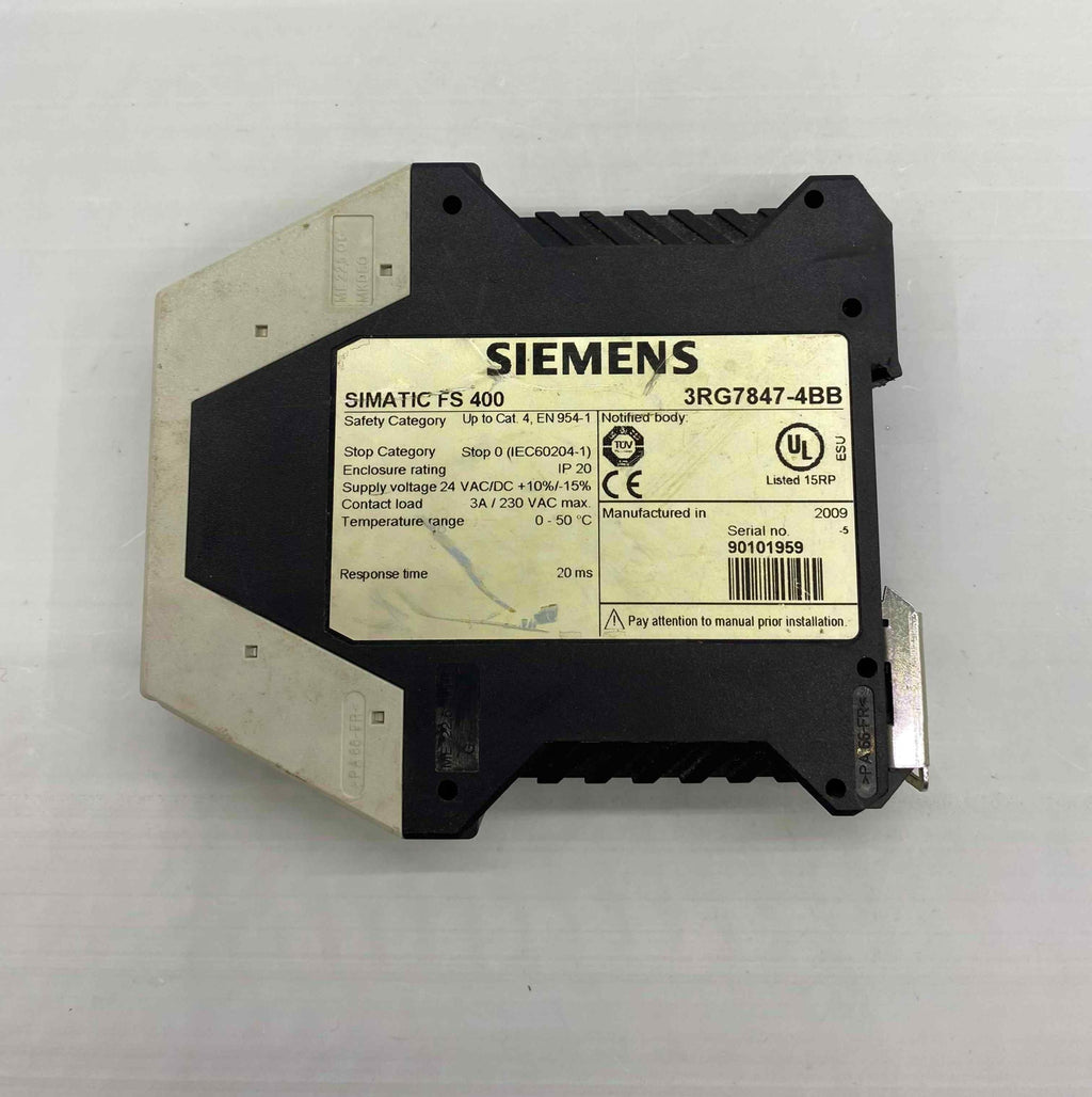SIEMENS 3RG7847-4BB EMNIYET ROLESI