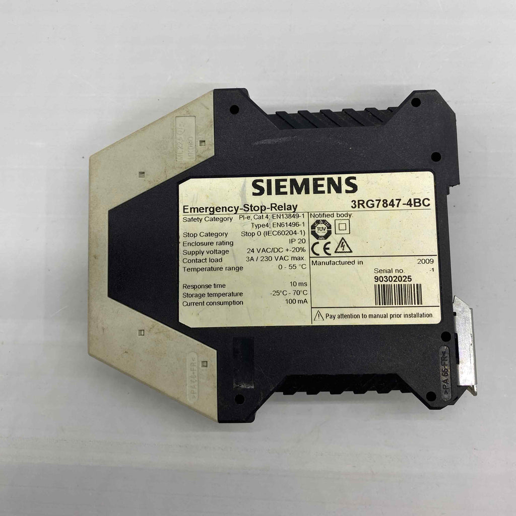 SIEMENS 3RG7847-4BC EMNIYET ROLESI