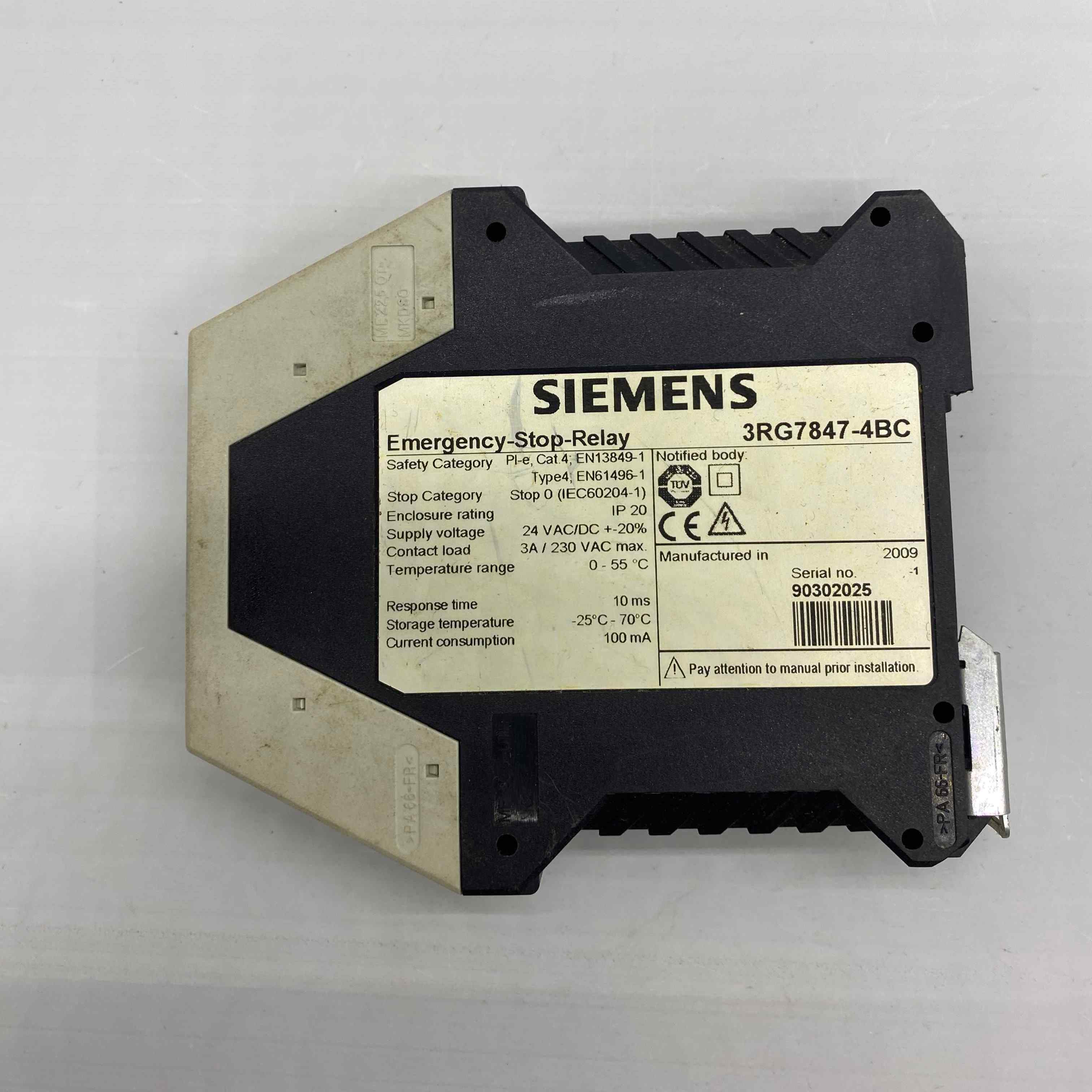 SIEMENS 3RG7847-4BC EMNIYET ROLESI