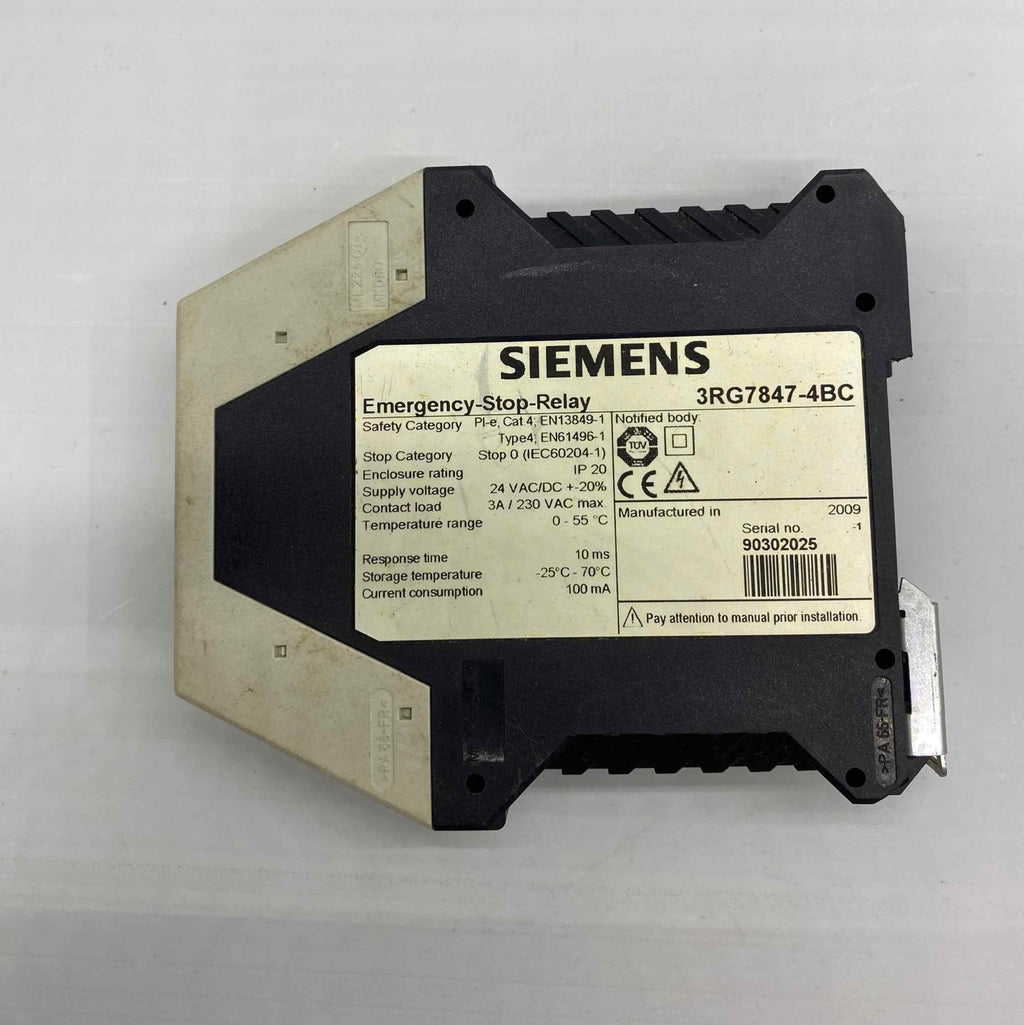 SIEMENS 3RG7847-4BC EMNIYET ROLESI
