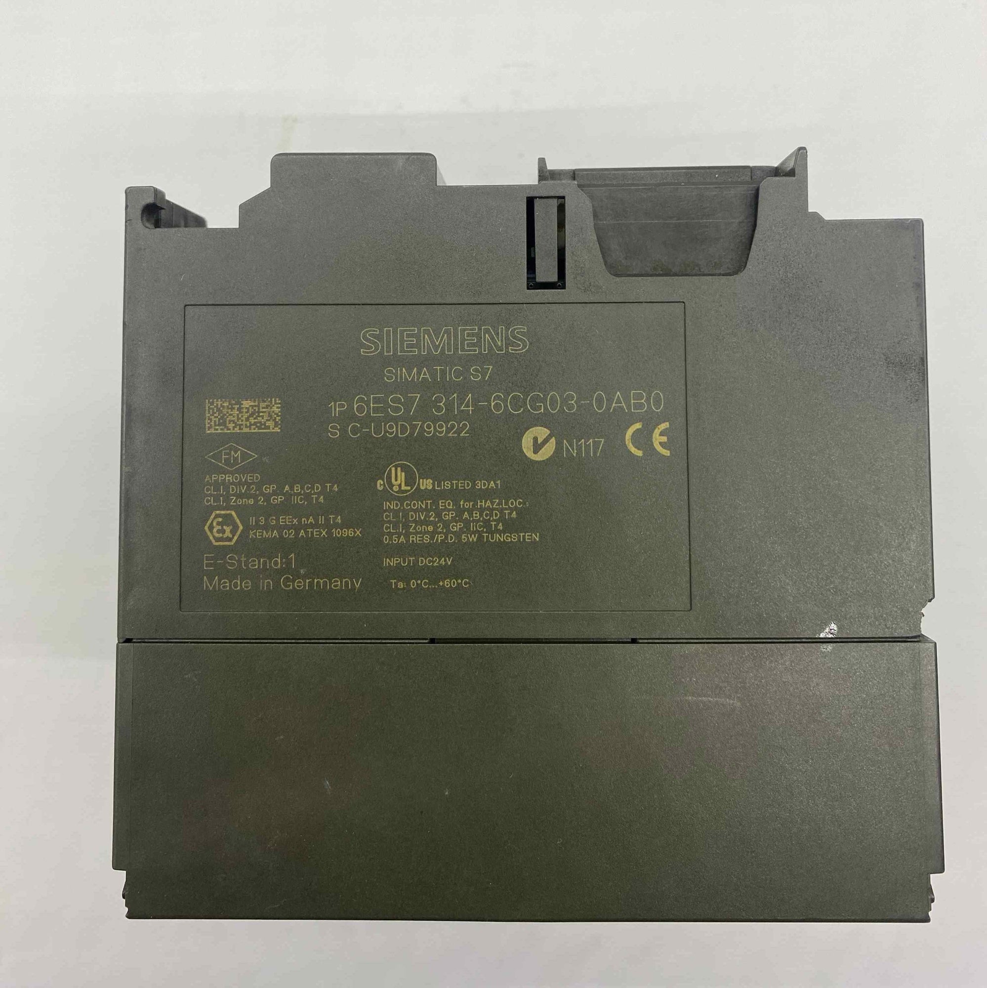 SIEMENS 6ES7314-6CG03-0AB0  PLC