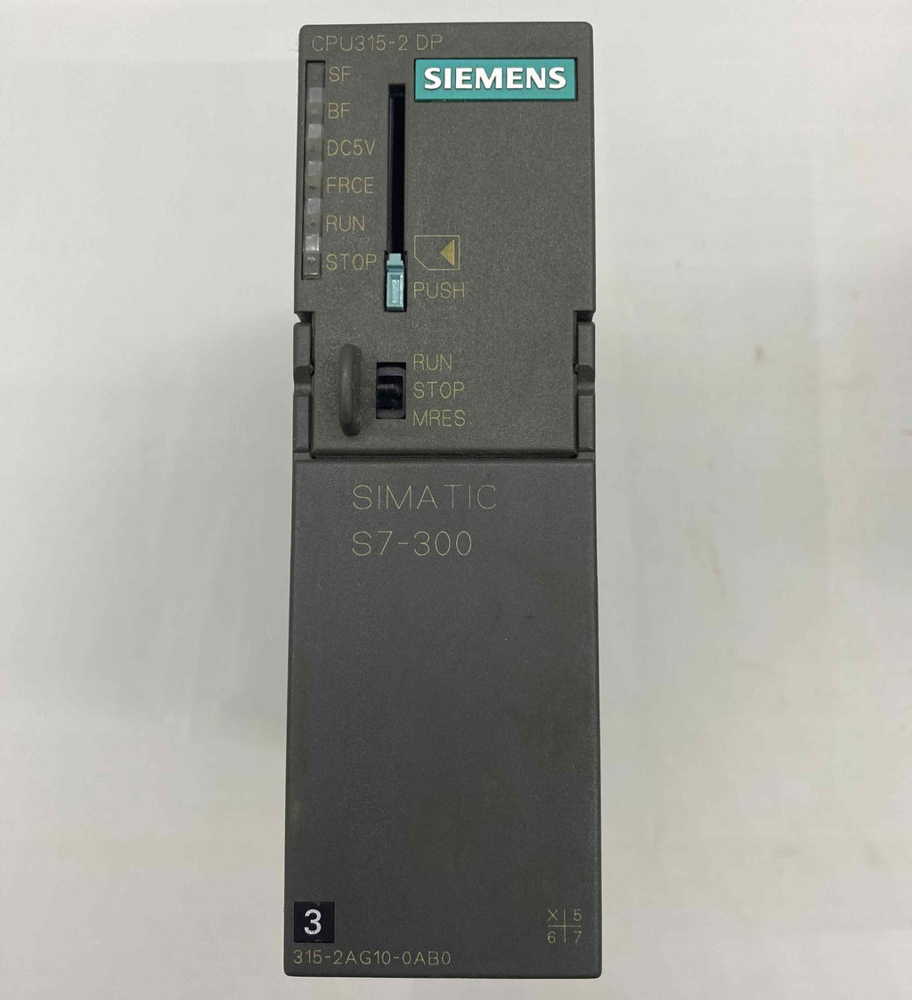 SIEMENS 6ES7315-2AG10-0AB0  PLC
