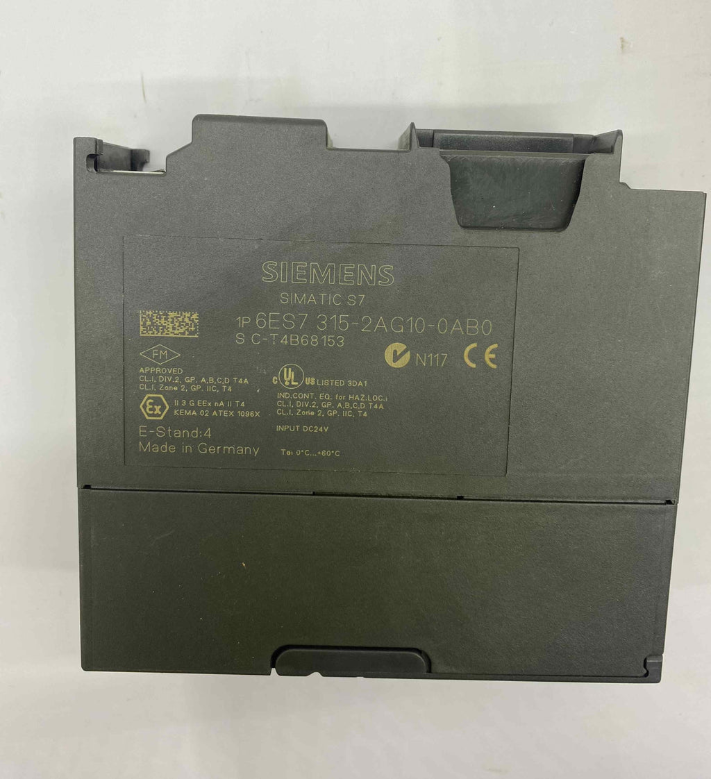 SIEMENS 6ES7315-2AG10-0AB0  PLC