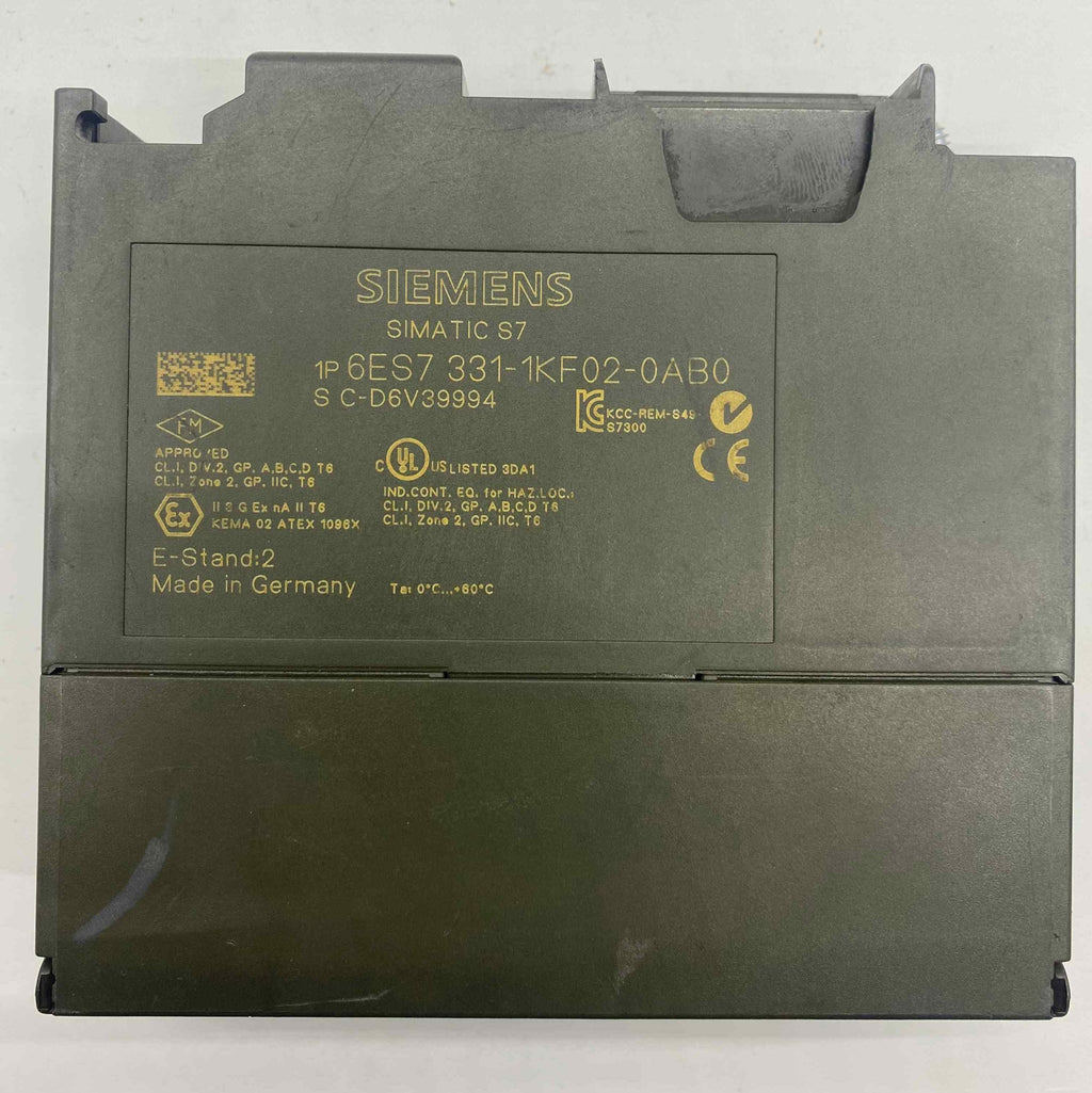 SIEMENS 6ES7331-1KF02-0AB0  PLC