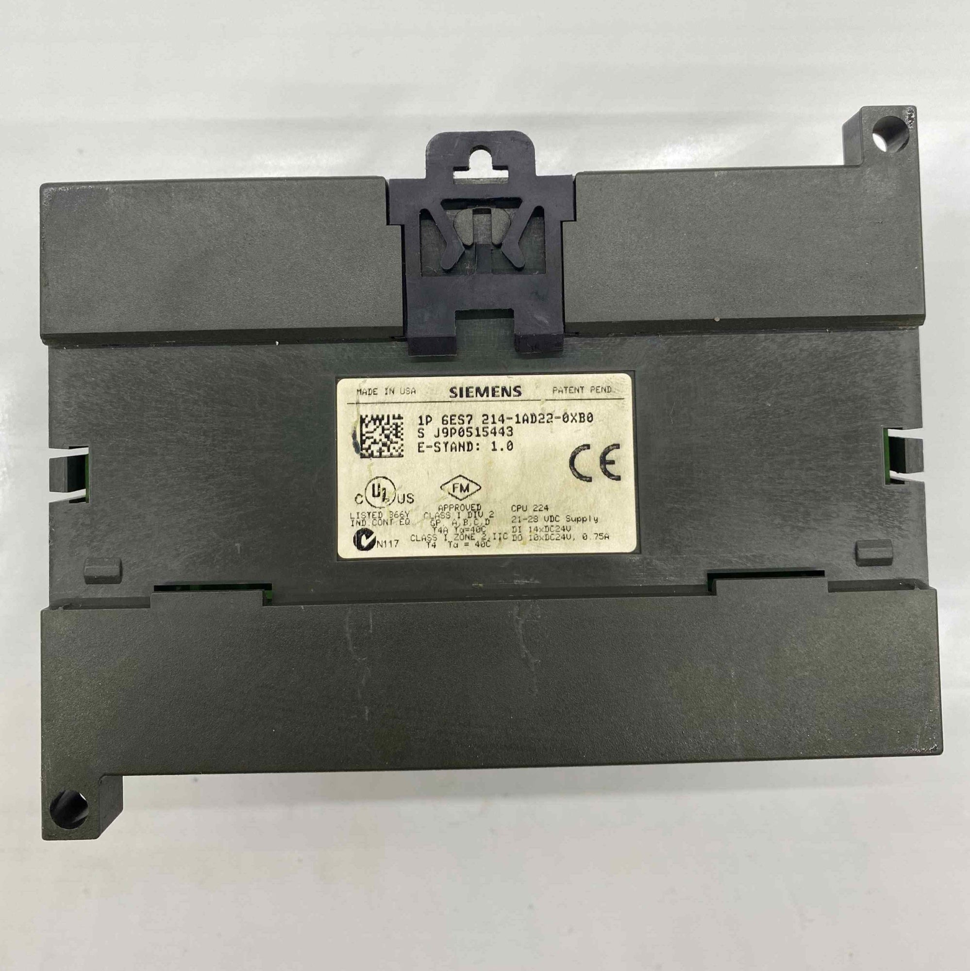 SIEMENS 6ES7214-1AD22-0XB0  PLC