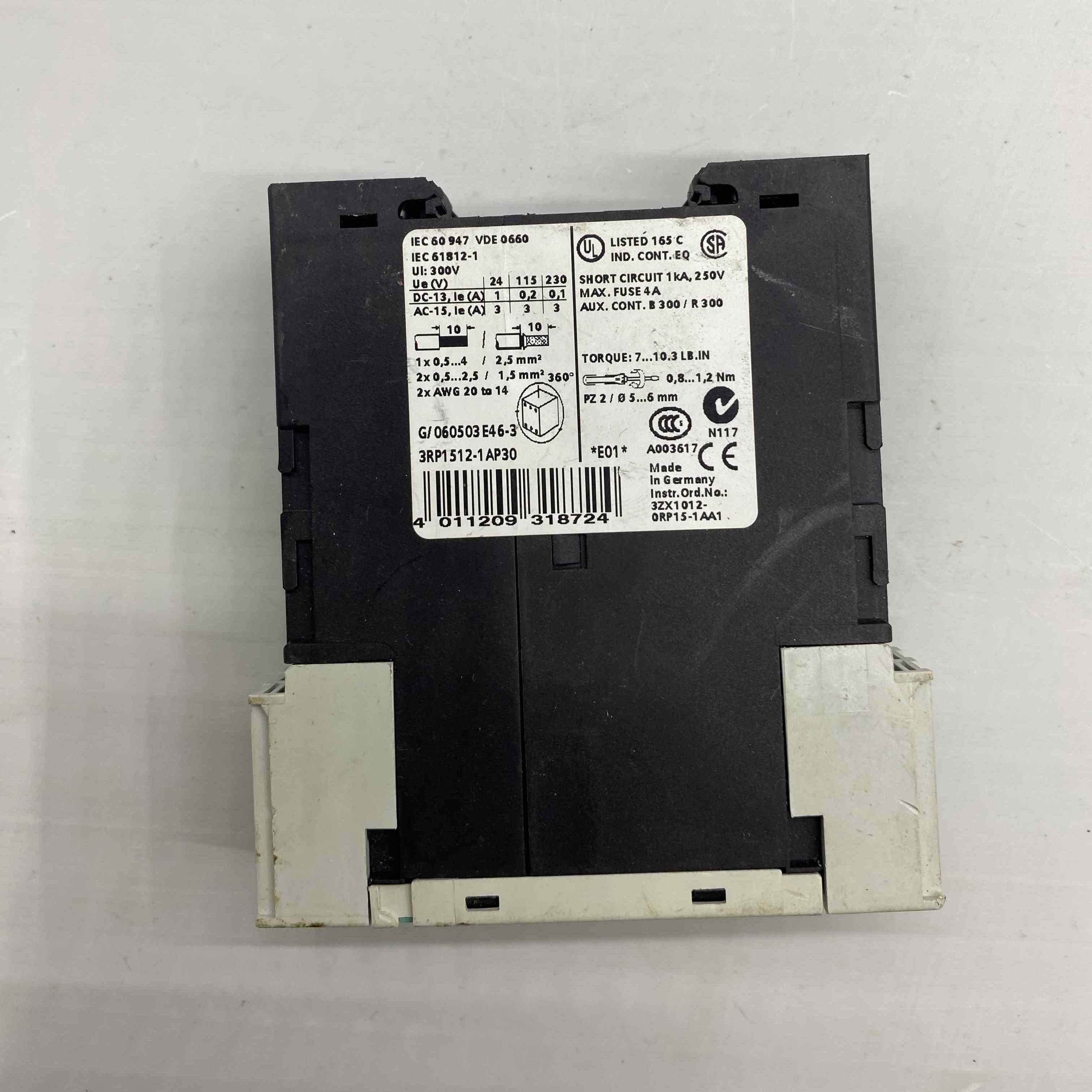 SIEMENS 3RP1512-1AP30 ZAMAN ROLESI