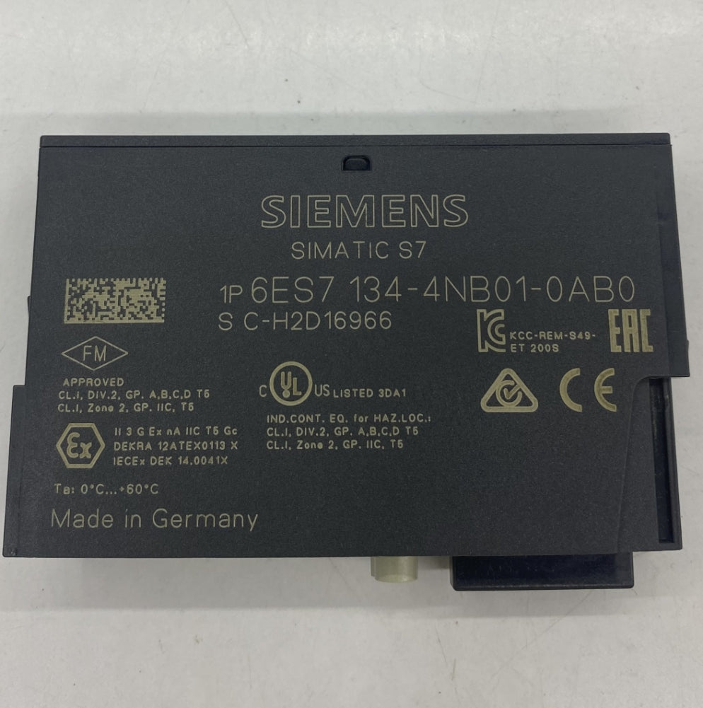 SIEMENS 6ES7134-4NB01-0AB0  PLC