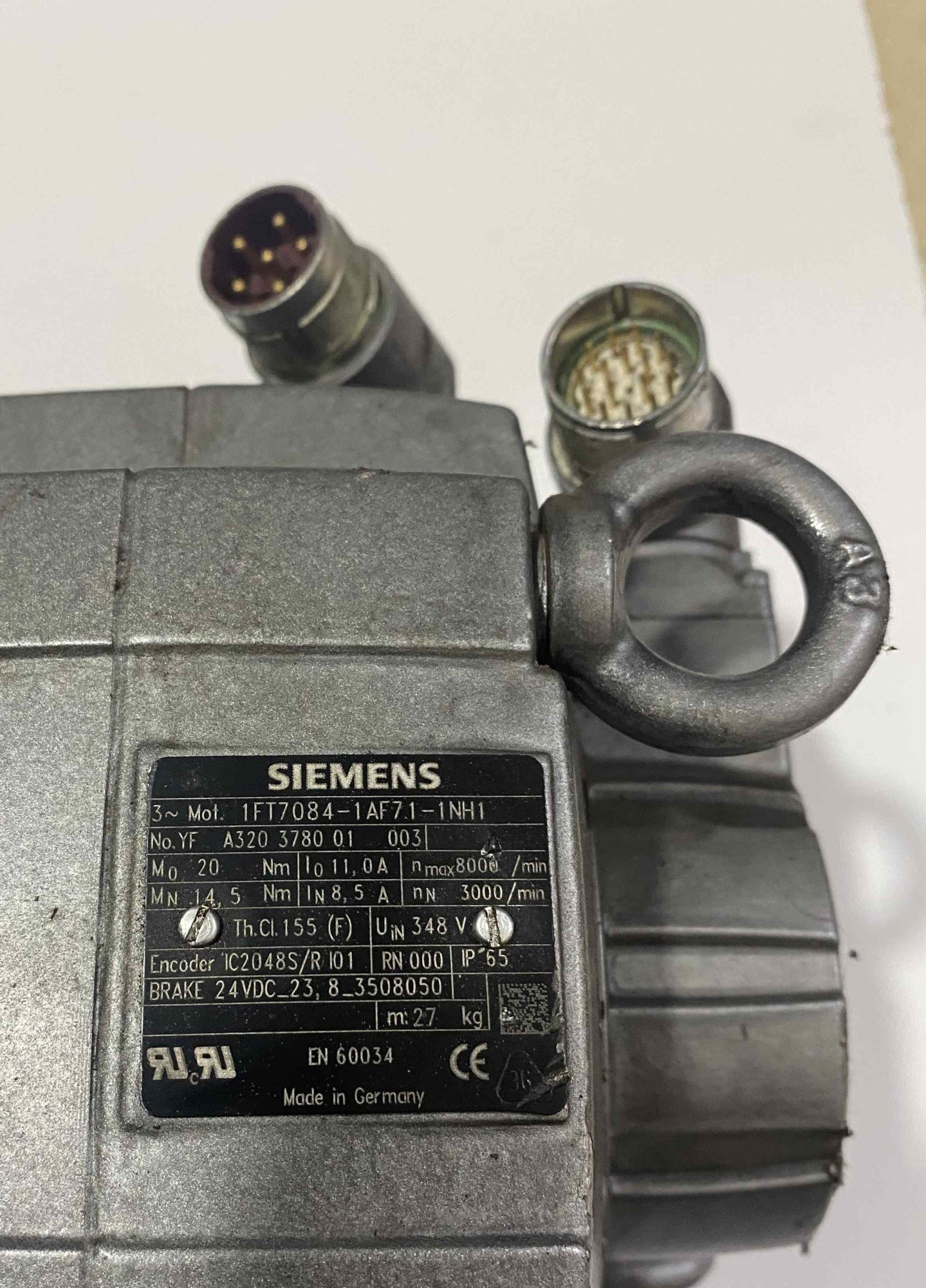 SIEMENS [1FT7084-1AF71-1NH1]  SERVO MOTOR