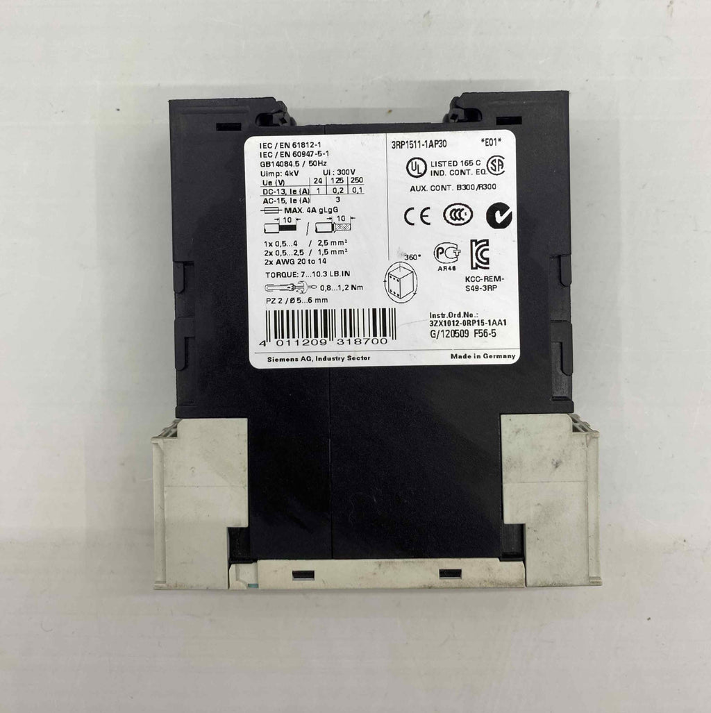 SIEMENS 3RP1511-1AP30 ZAMAN ROLESI
