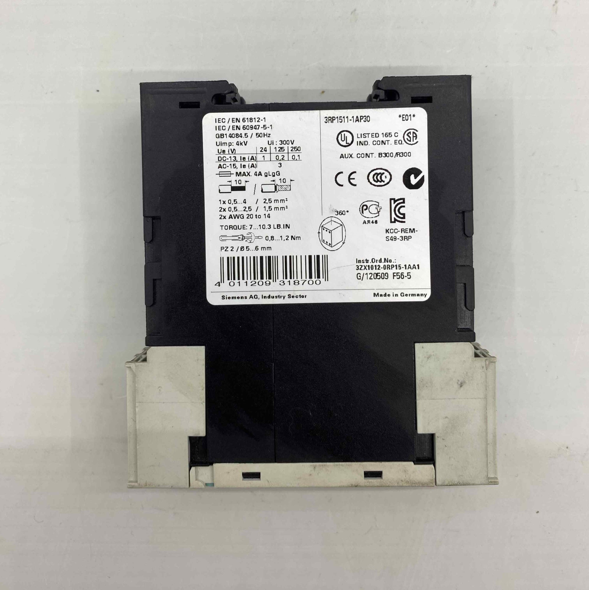 SIEMENS 3RP1511-1AP30 ZAMAN ROLESI