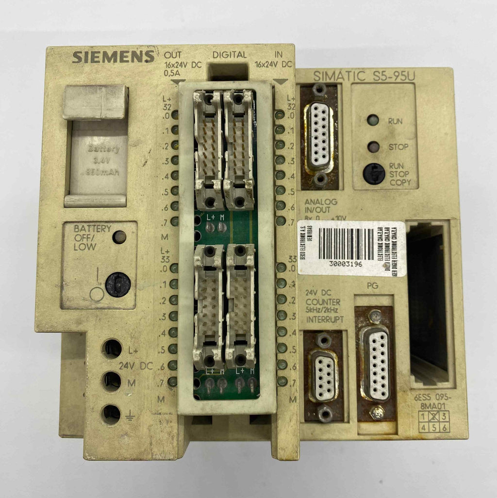 SIEMENS 6ES5 095-8MA01  PLC