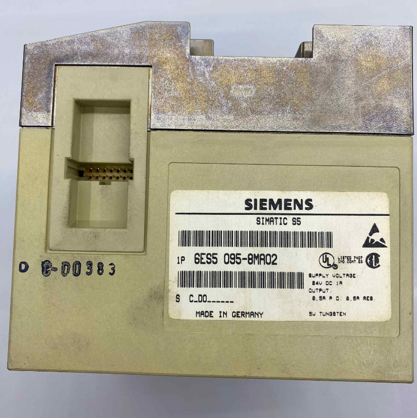 SIEMENS 6ES5 095-8MA02  PLC