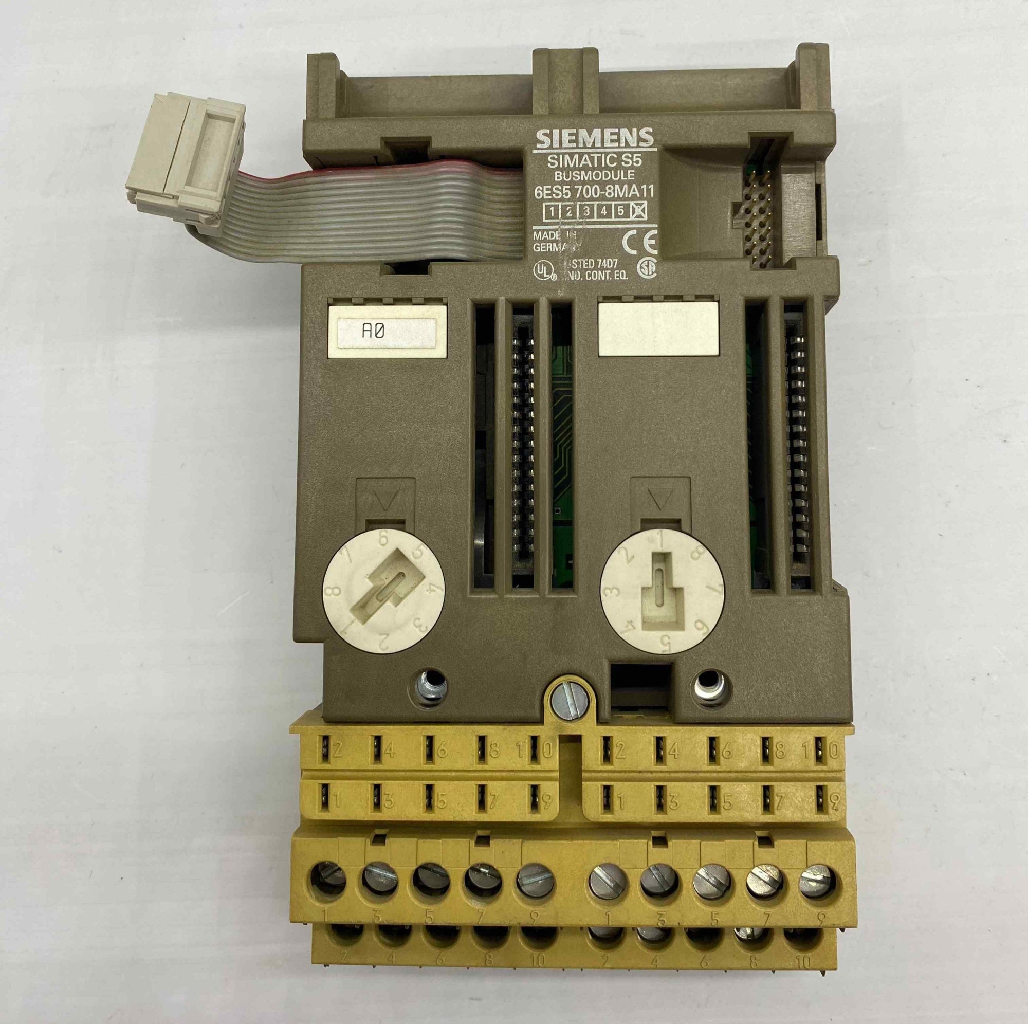 SIEMENS 6ES5 700-8MA11  PLC TERMİNAL BLOĞU
