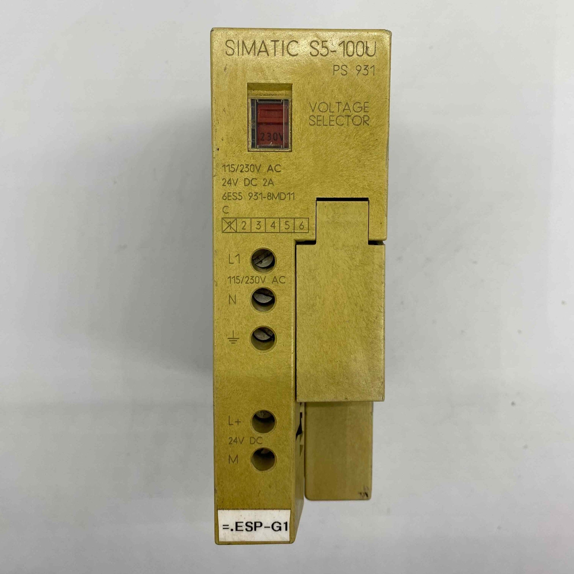 SIEMENS 6ES5 931-8MD11   PLC MODUL