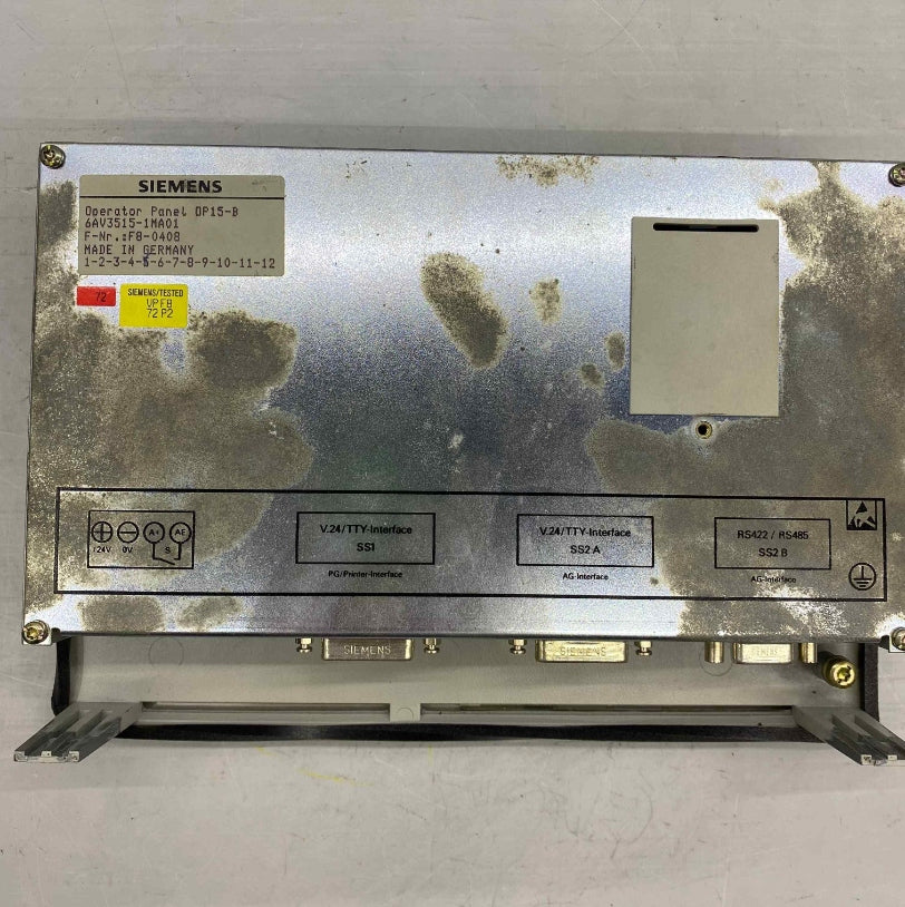 SIEMENS 6AV3515-1MA01 OP15-B EKRAN