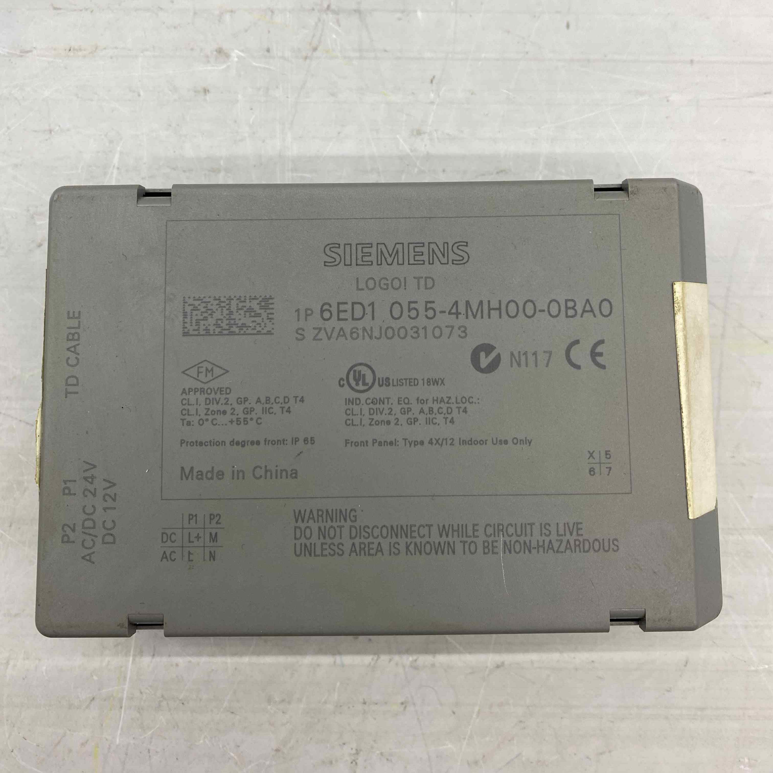 SIEMENS 6ED1055-4MH00-0BA0  EKRAN