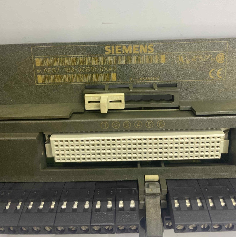 SIEMENS 6ES7 193-0CB10-0XA0 6ES7193-0CB10-0XA0 PROFİBUS-DP ALT RAK PLC MODUL