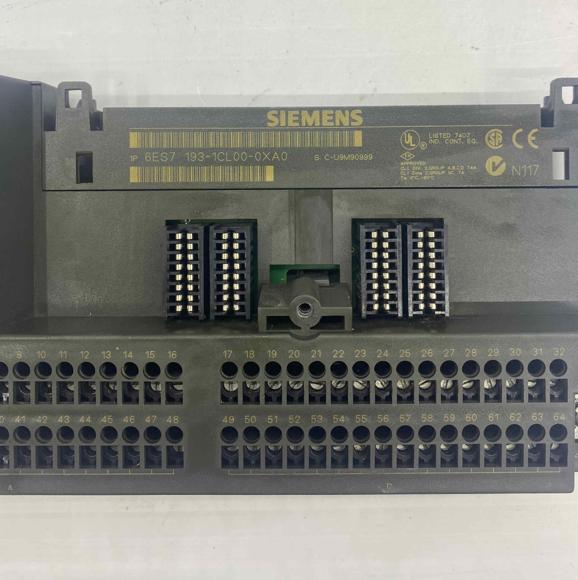 SIEMENS 193-1CL00-0XA0  PLC TERMİNAL BLOĞU