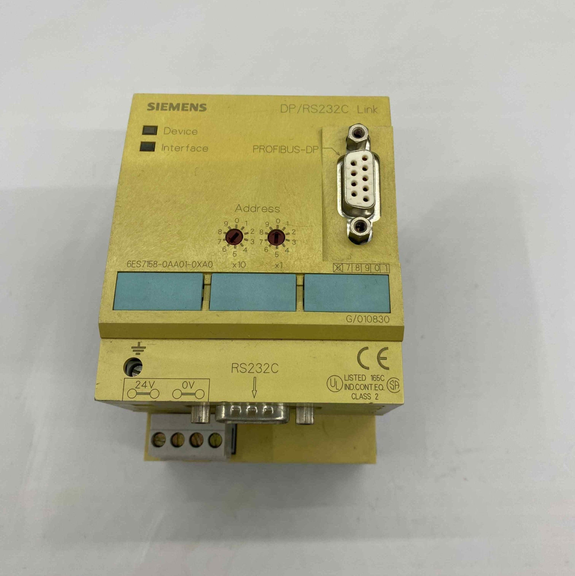SIEMENS 6ES7158-0AA01-0XA0  PLC