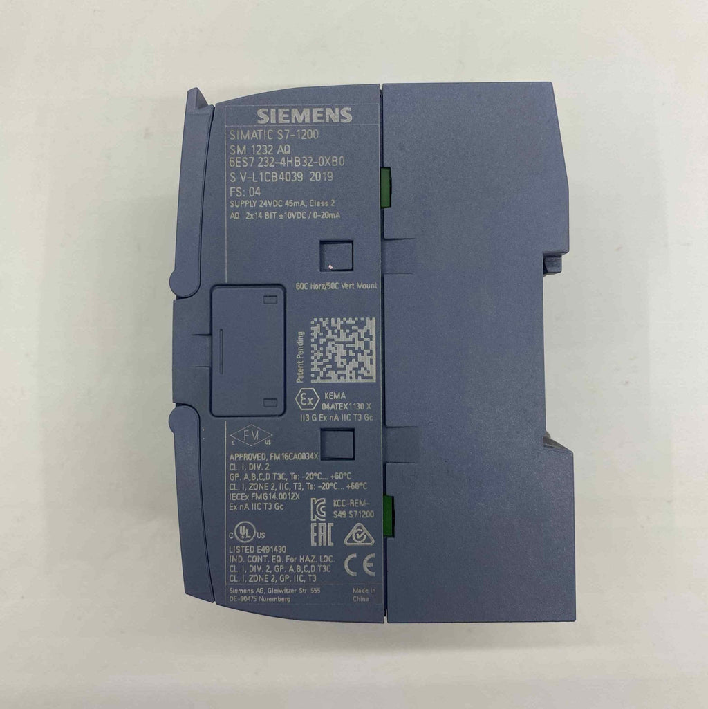 SIEMENS 6ES7232-4HB32-0XB0  PLC