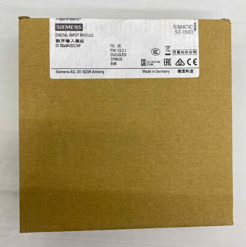SIEMENS 6ES7521-1BL00-0AB0  PLC