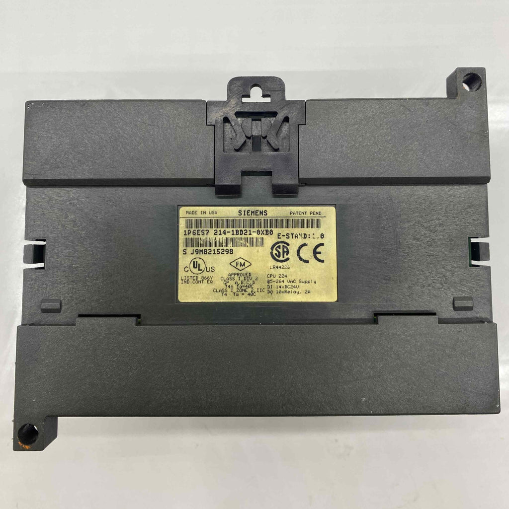 SIEMENS 1P 6ES7214-1BD21-0XB0  PLC