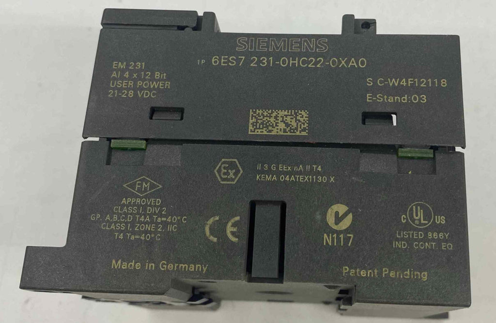 SIEMENS 6ES7231-0HC22-0XA0  PLC
