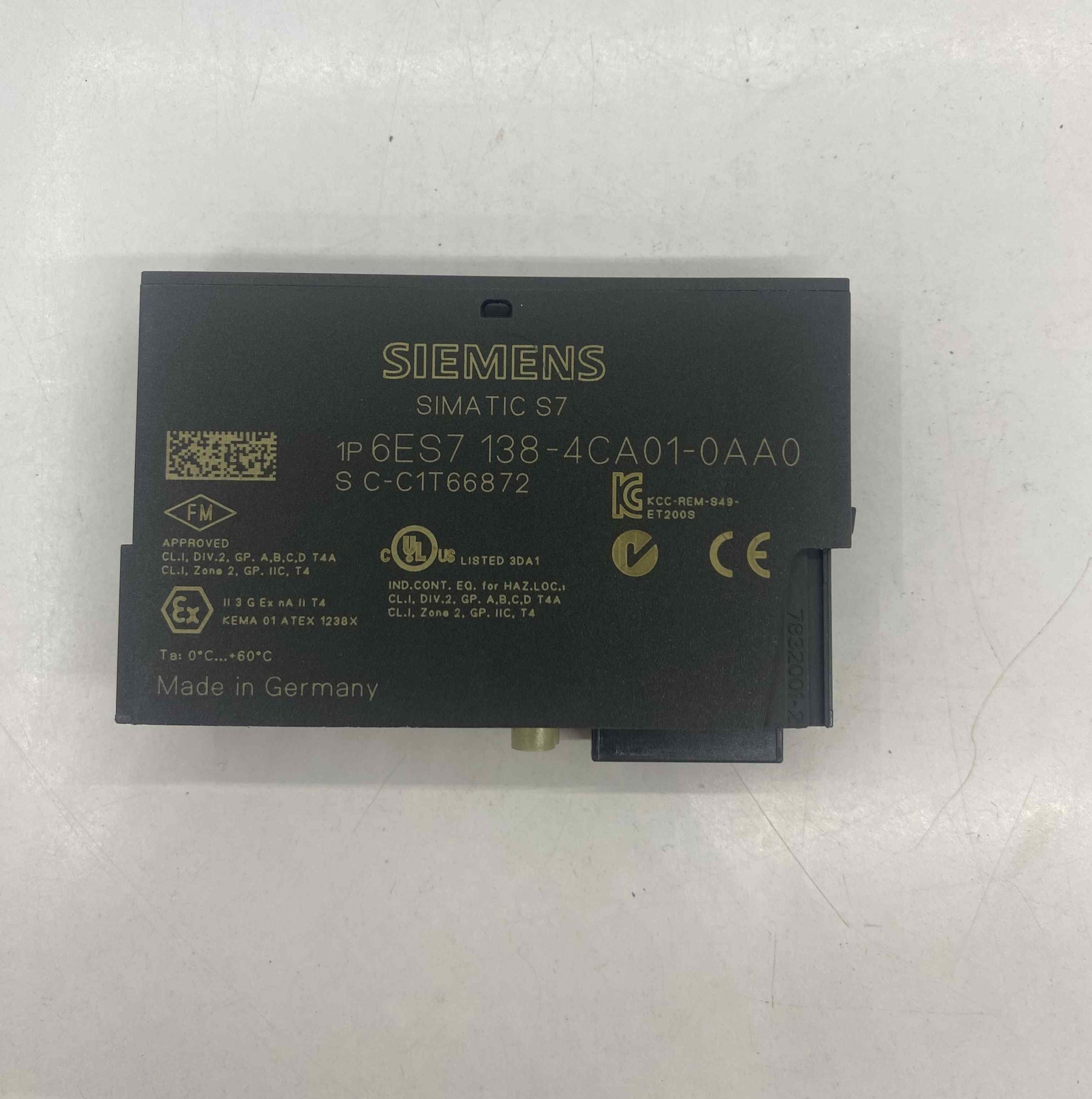 SIEMENS 6ES7138-4CA01-0AA0  PLC