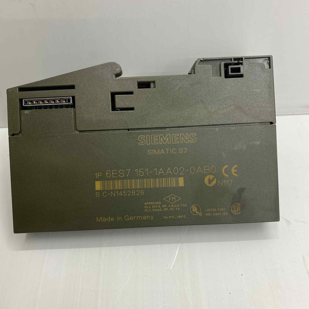 SIEMENS 6ES7151-1AA02-0AB0  PLC