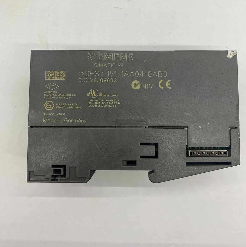 SIEMENS 6ES7151-1AA04-0AB0  PLC
