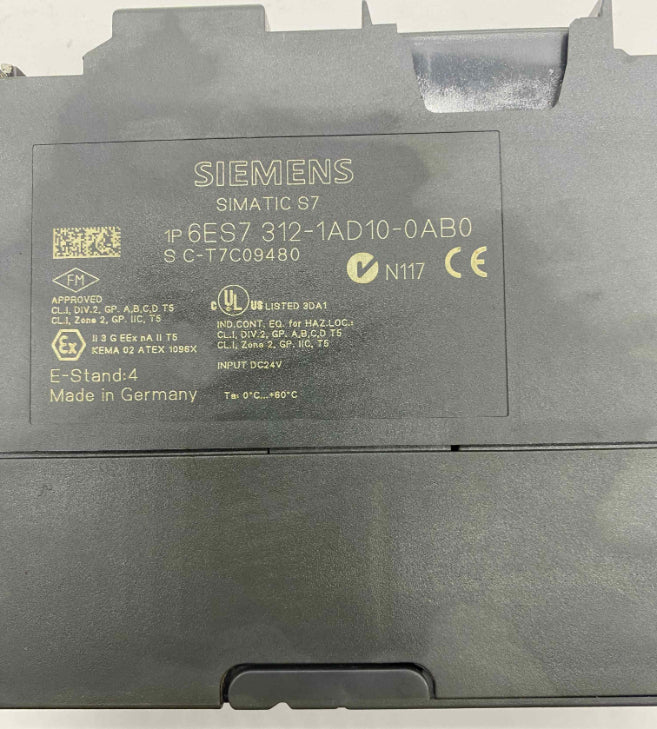 SIEMENS 6ES7312-1AD10-0AB0  PLC