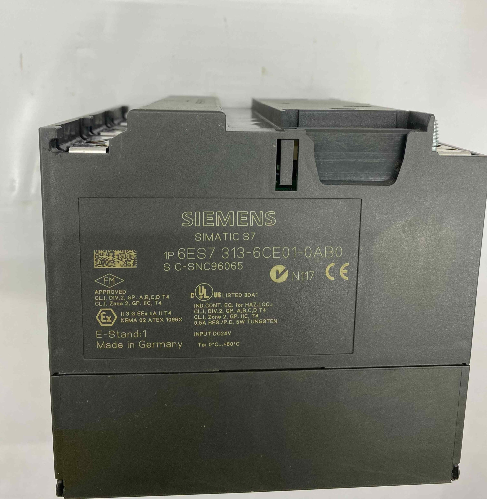 SIEMENS 6ES7313-6CE01-0AB0  PLC