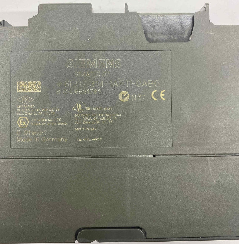 SIEMENS 6ES7314-1AF11-0AB0  PLC