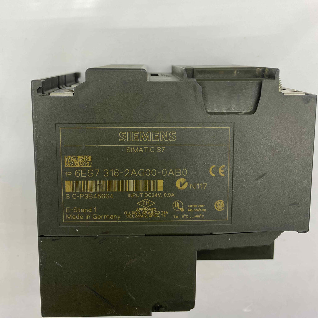 SIEMENS 6ES7316-2AG00-0AB0  PLC