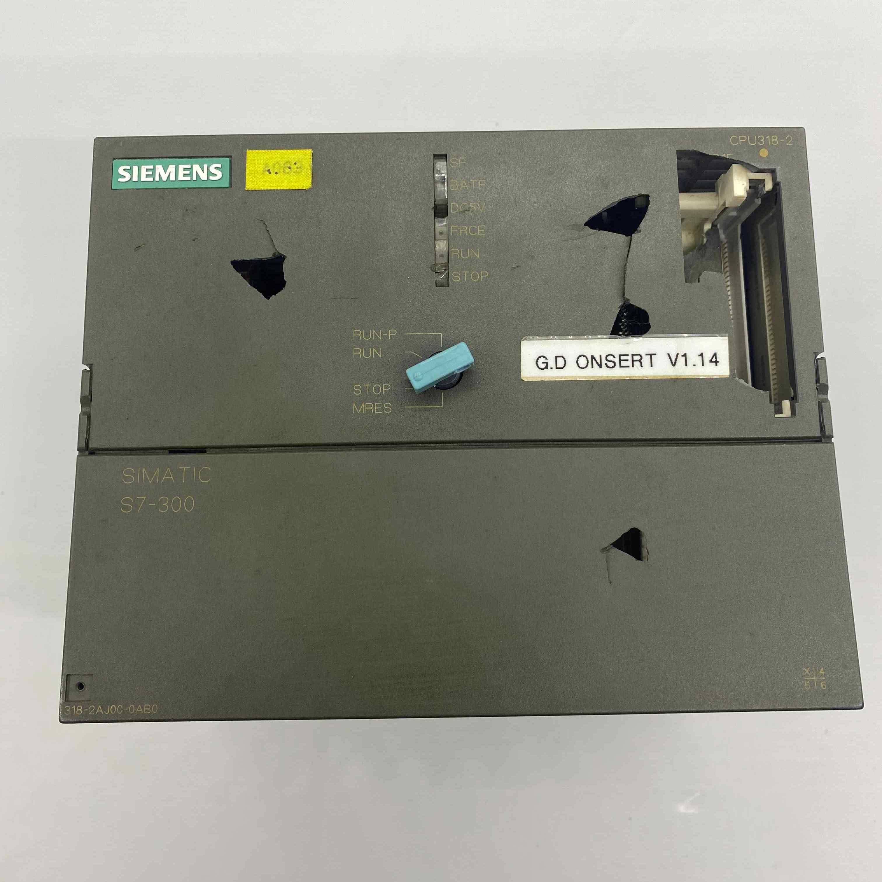 SIEMENS 6ES7318-2AJ00-0ABO  PLC