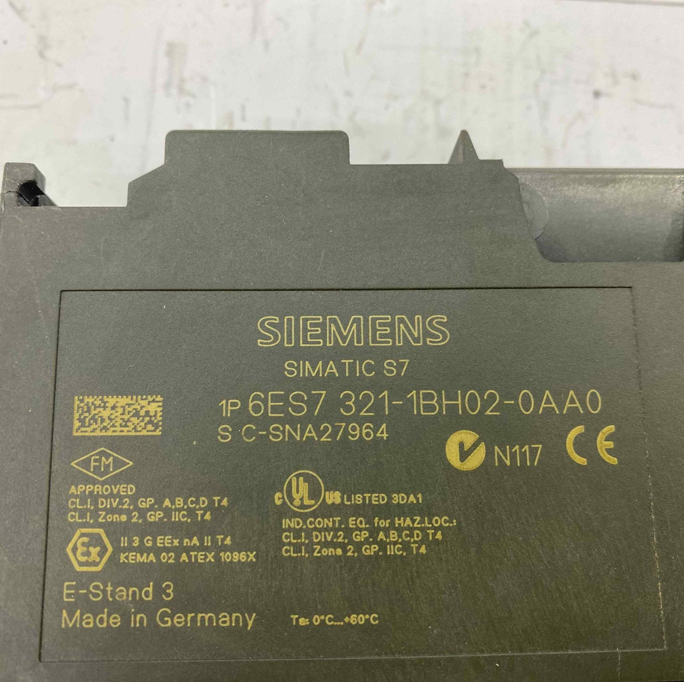 SIEMENS 6ES7321-1BH02-0AA0  PLC
