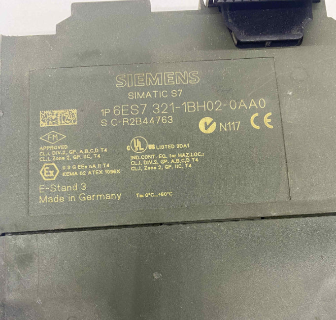 SIEMENS 6ES7321-1BH02-0AA0  PLC