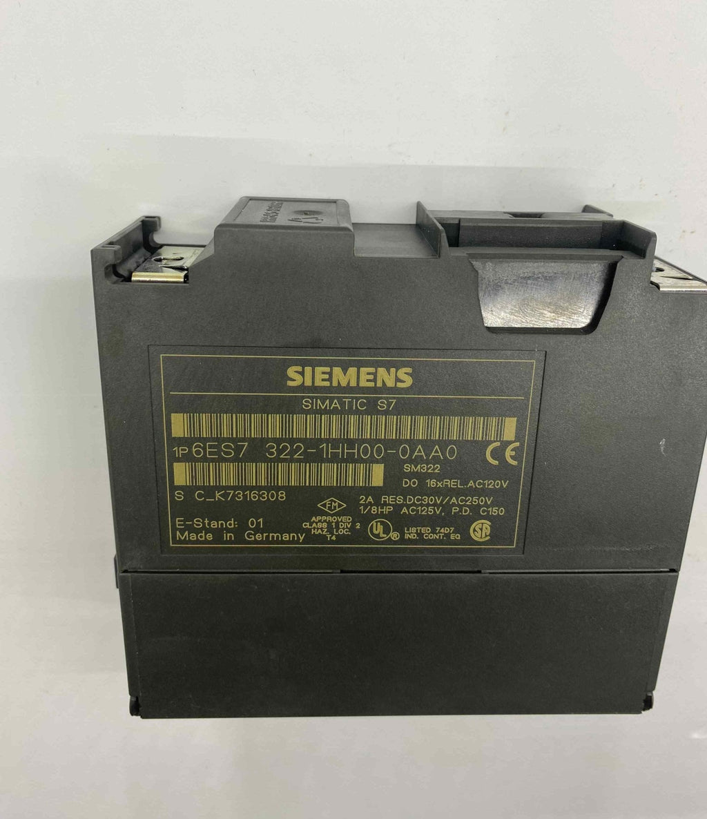 SIEMENS 6ES7322-1HH00-0AA0  PLC
