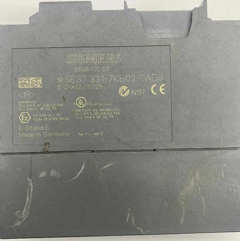 SIEMENS 6ES7331-7KB02-0AB0  PLC