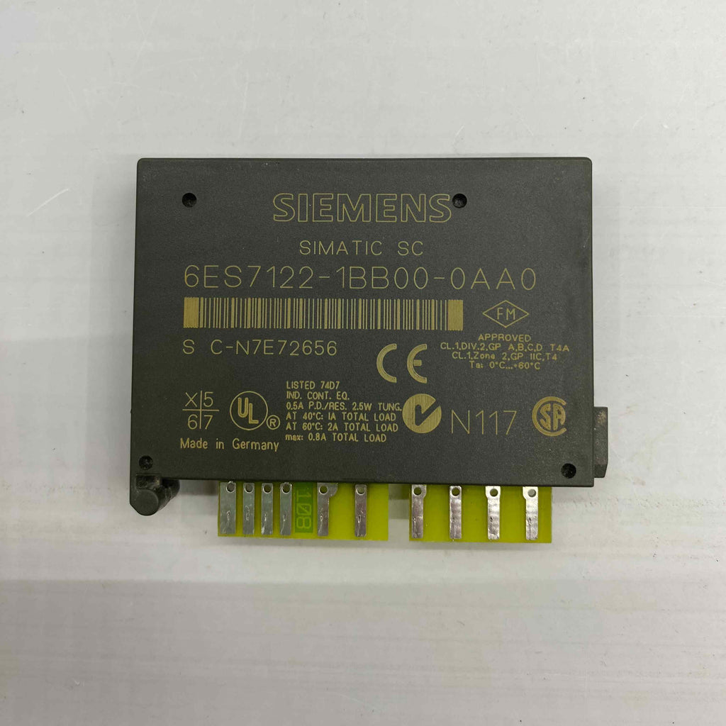 SIEMENS 6ES7 122-1BB00-0AA0 6ES7122-1BB00-0AA0  PLC MODUL
