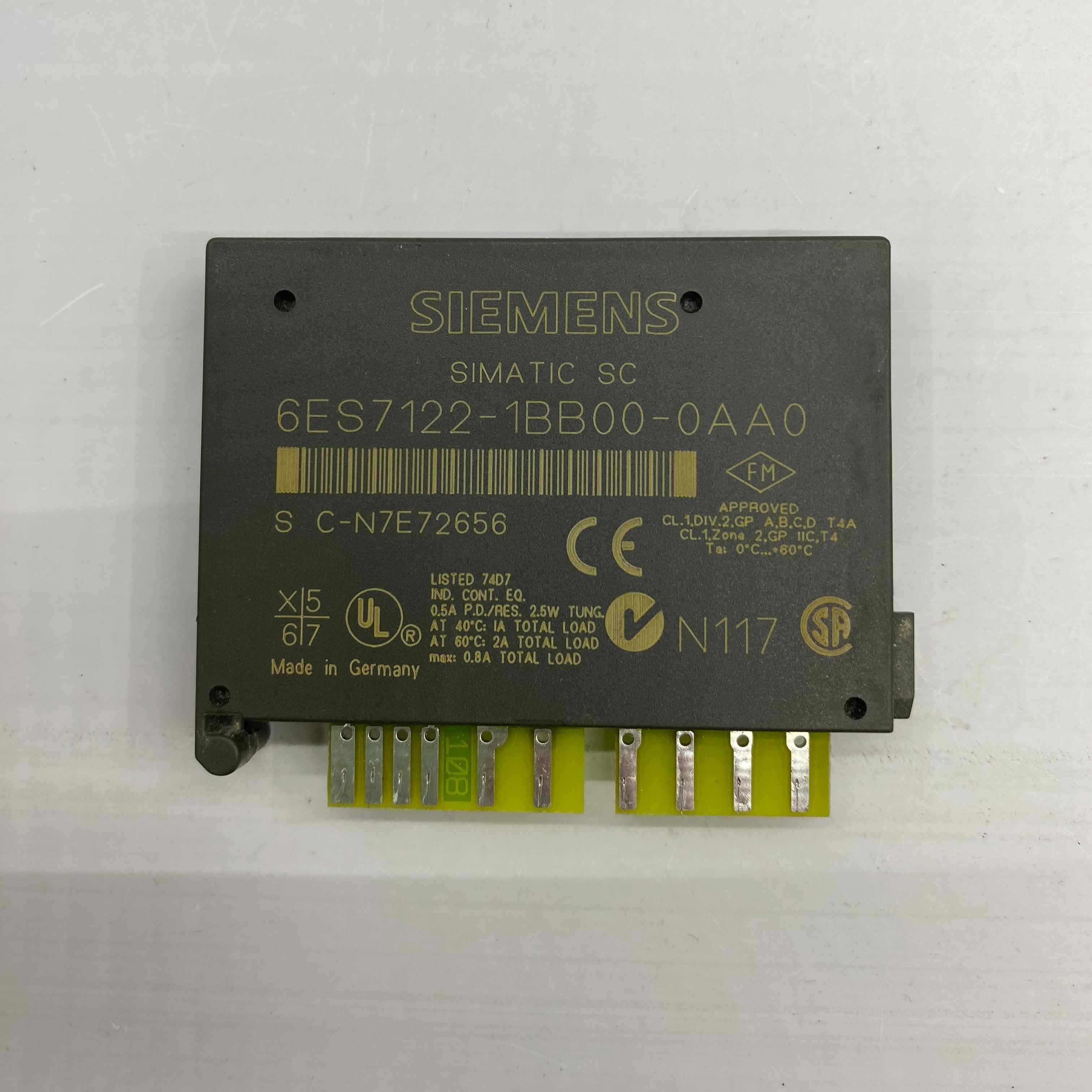 SIEMENS 6ES7 122-1BB00-0AA0 6ES7122-1BB00-0AA0  PLC MODUL
