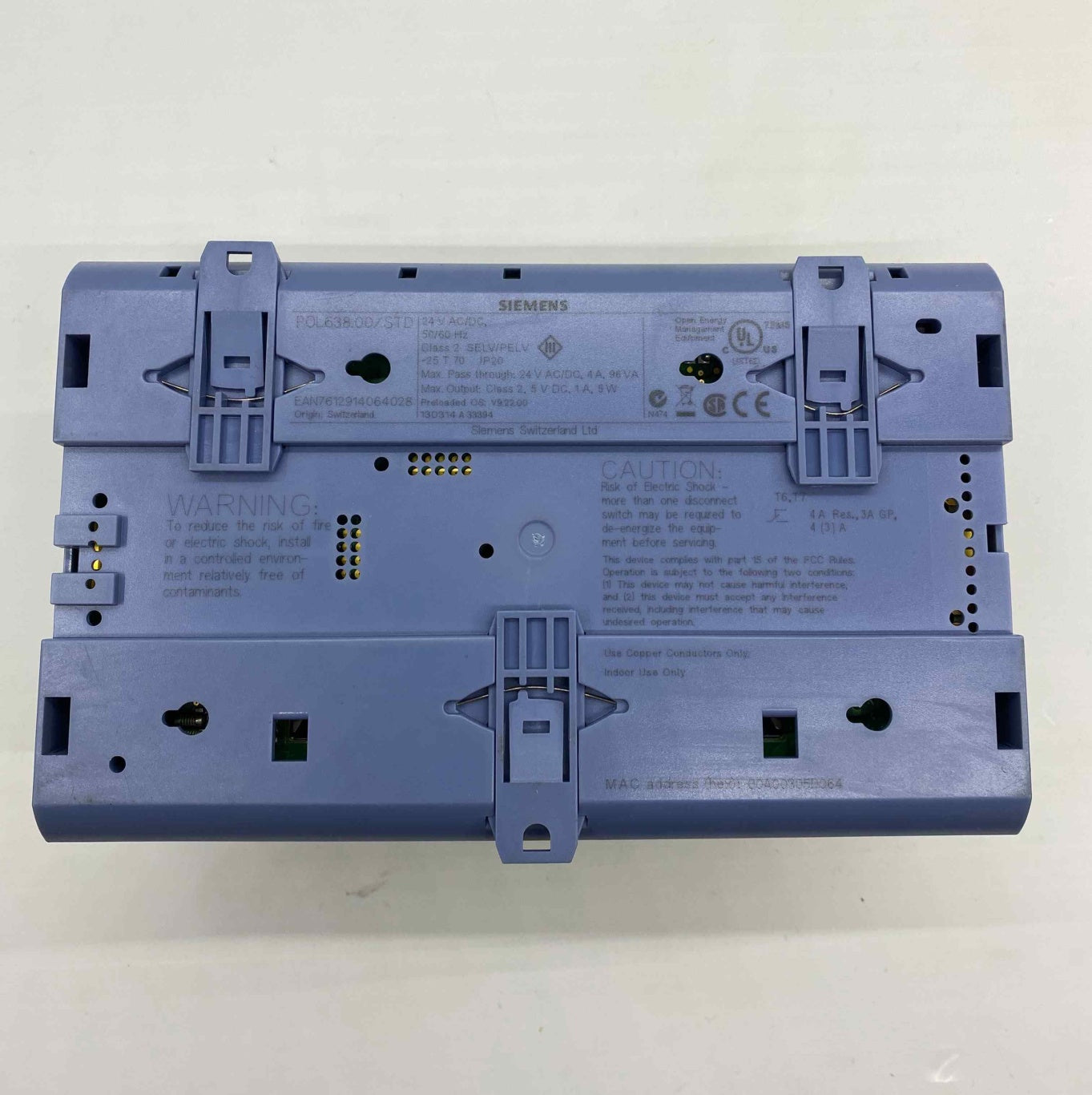 SIEMENS POL 638.00 / STD SIFIR KUTUSUZ PLC
