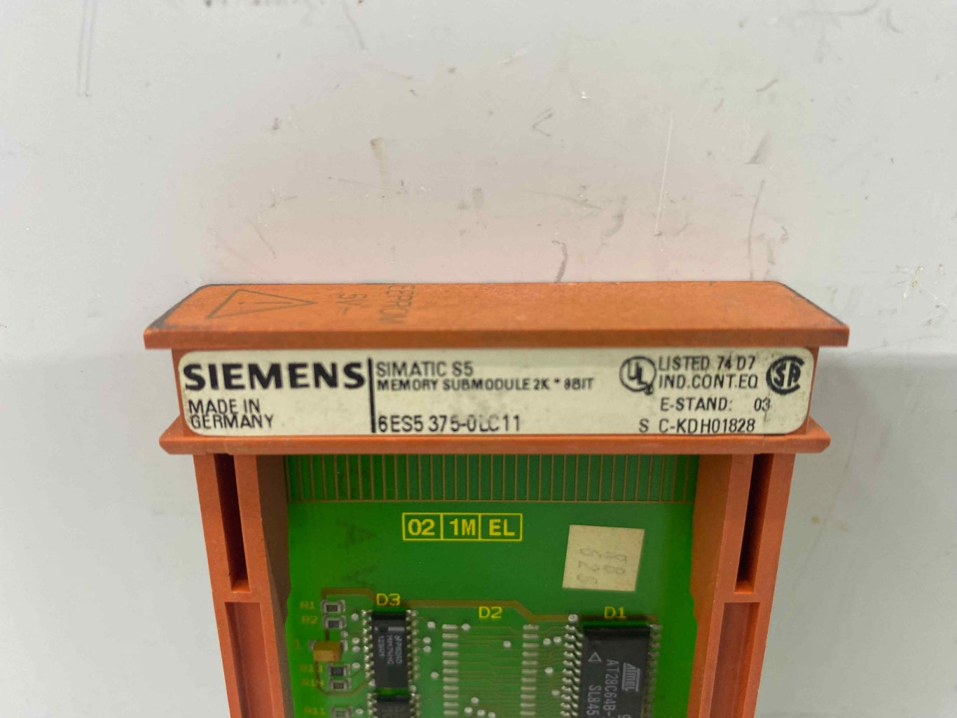 SIEMENS 6ES5 375-0LC11 6ES5375-0LC11 S5 HAFIZA KARTI PLC MODUL