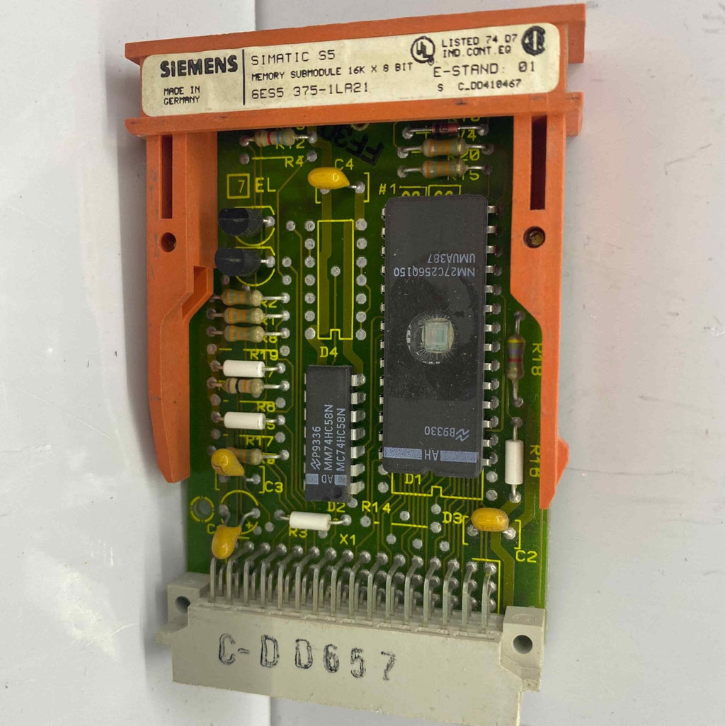 SIEMENS 6ES5 375-1LA21 MODUL S5 HAFIZA KARTI