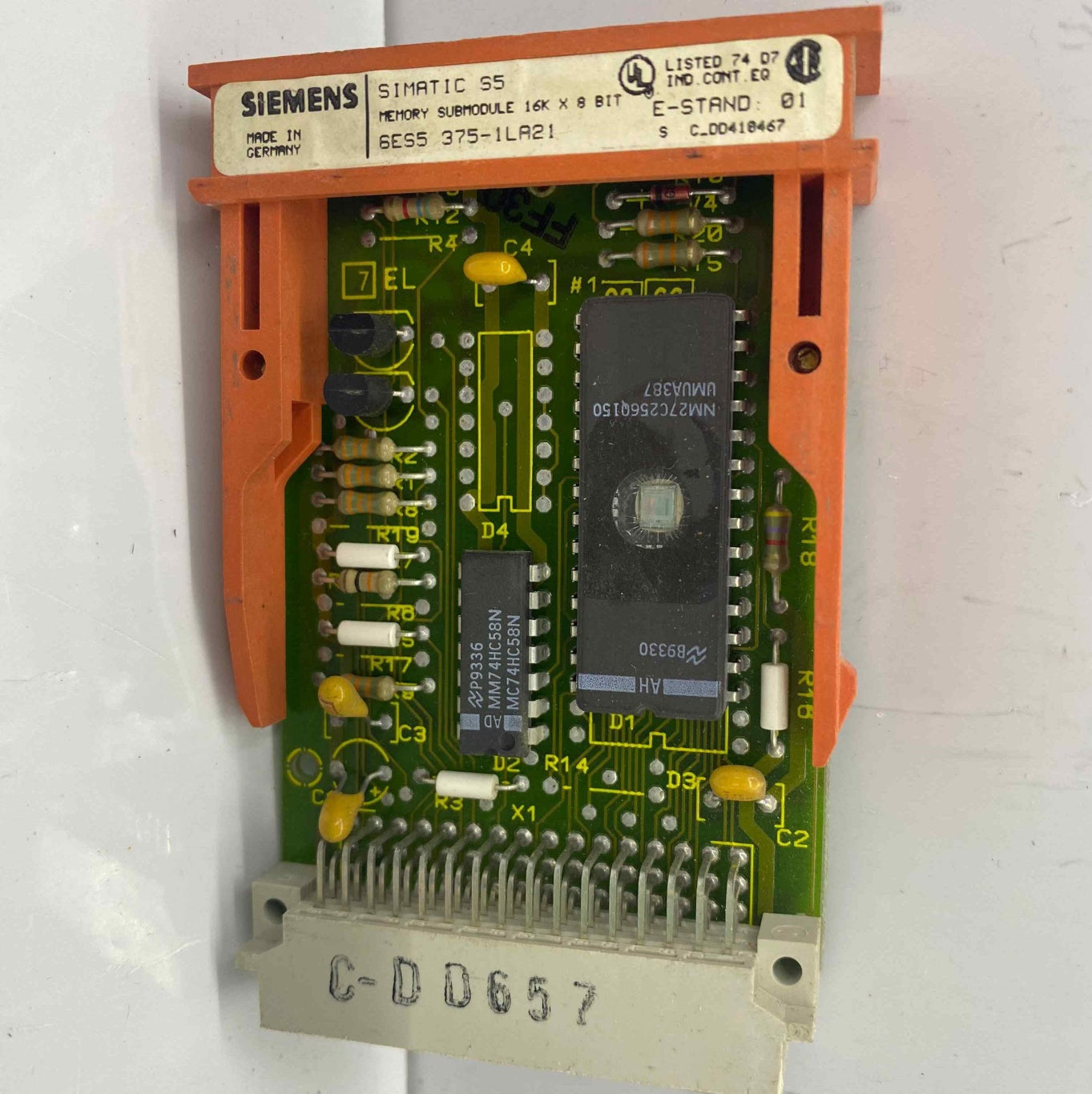 SIEMENS 6ES5 375-1LA21 MODUL S5 HAFIZA KARTI
