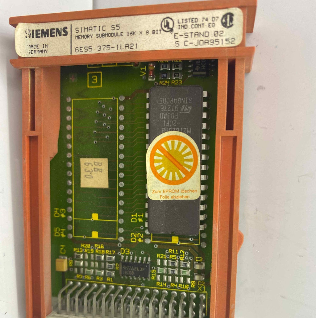 SIEMENS 6ES5 375-1LA21 MODUL S5 HAFIZA KARTI