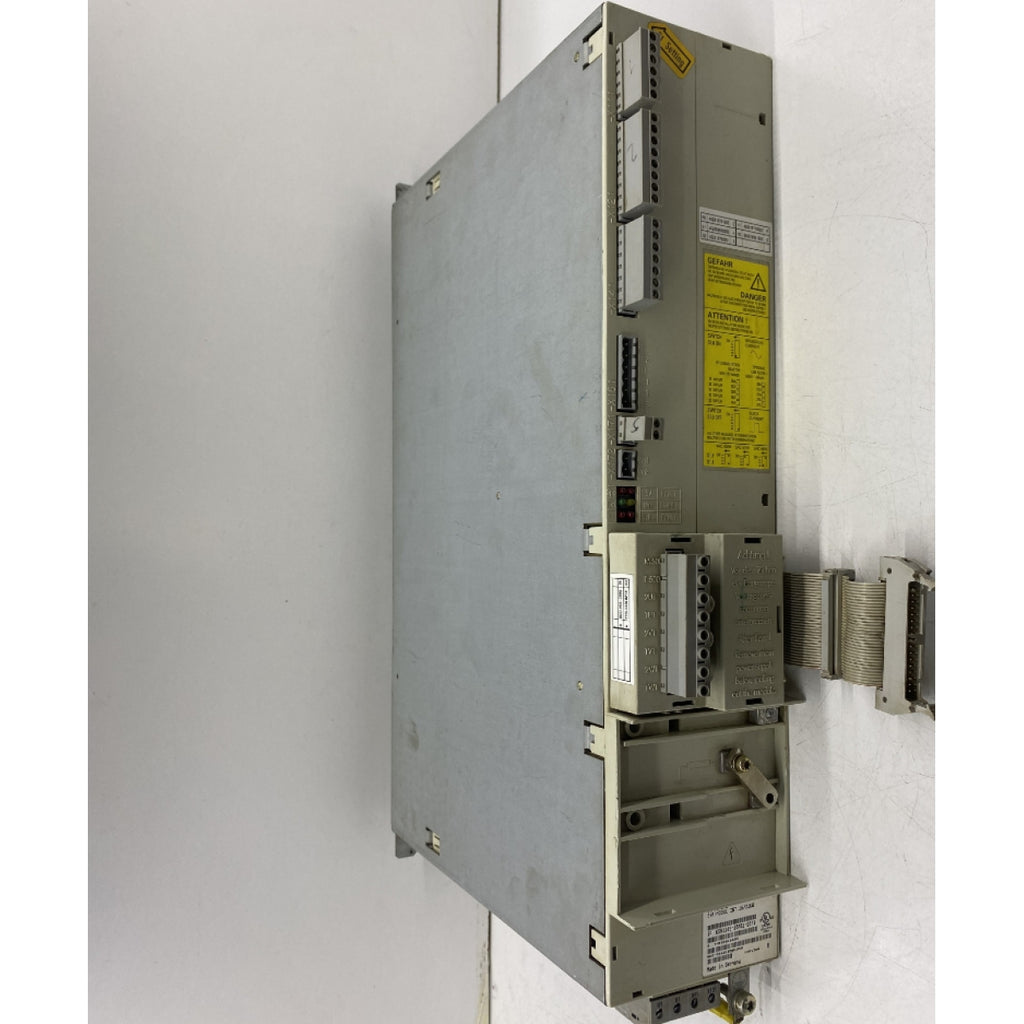 SIEMENS 6SN1145-1BA01-0BA1 16/21KW SIMODRIVE INVERTER/REGENERATIVE MODULE SERVO DRIVE