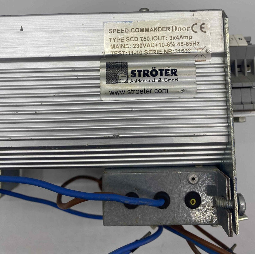 STRÖTER - SCD750 IOUT  PLC