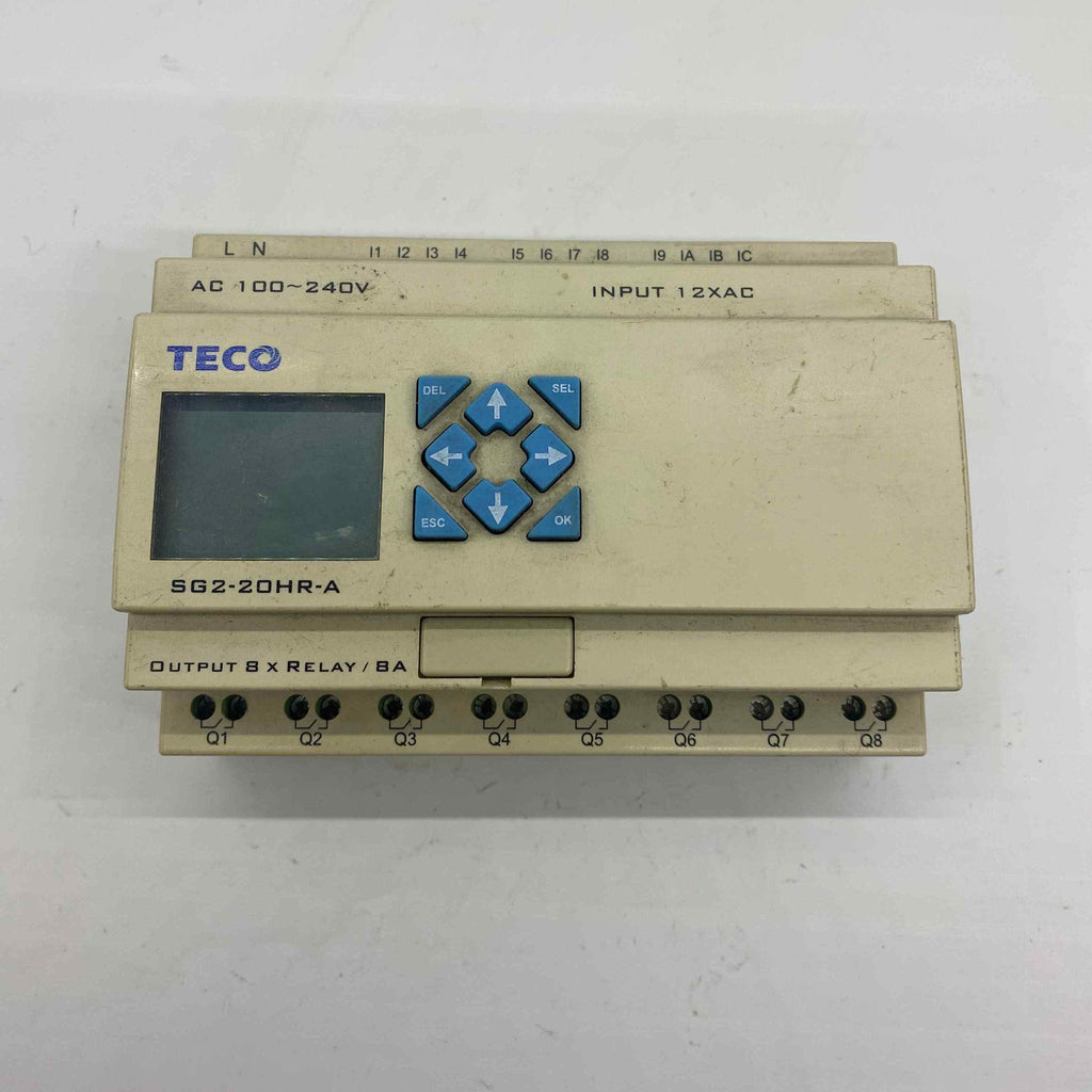 TECO SG2-20HR-A  PLC