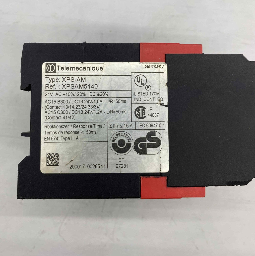 TELEMECANIGUE XPS-AM 5140 ACIL DURDURMA MODULU